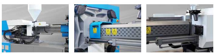 Haichen 400 ton injection molding machine Injection unit