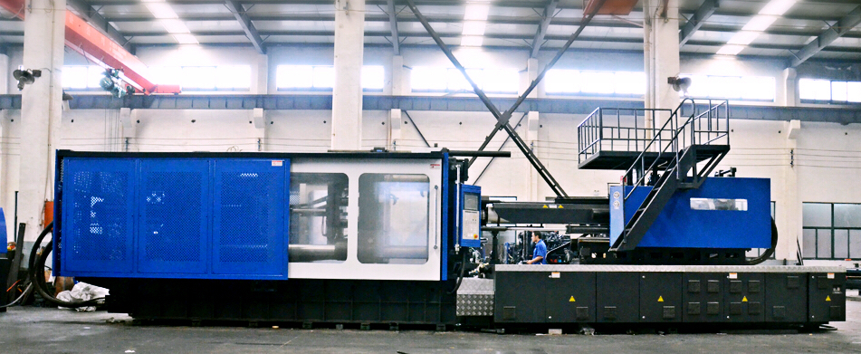 Plastic pallet injection olding machine