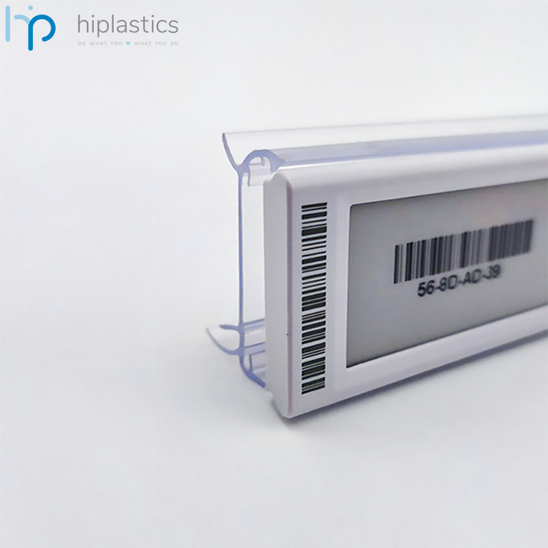 Hiplastics ABINC52 Clipin Rail for Hanshow/Pricer ESL Electronic Shelf
