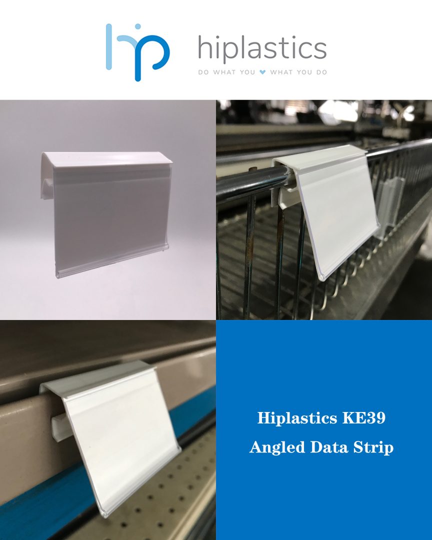 Hiplastics KE39 Angled Data Strip Using in Store插图