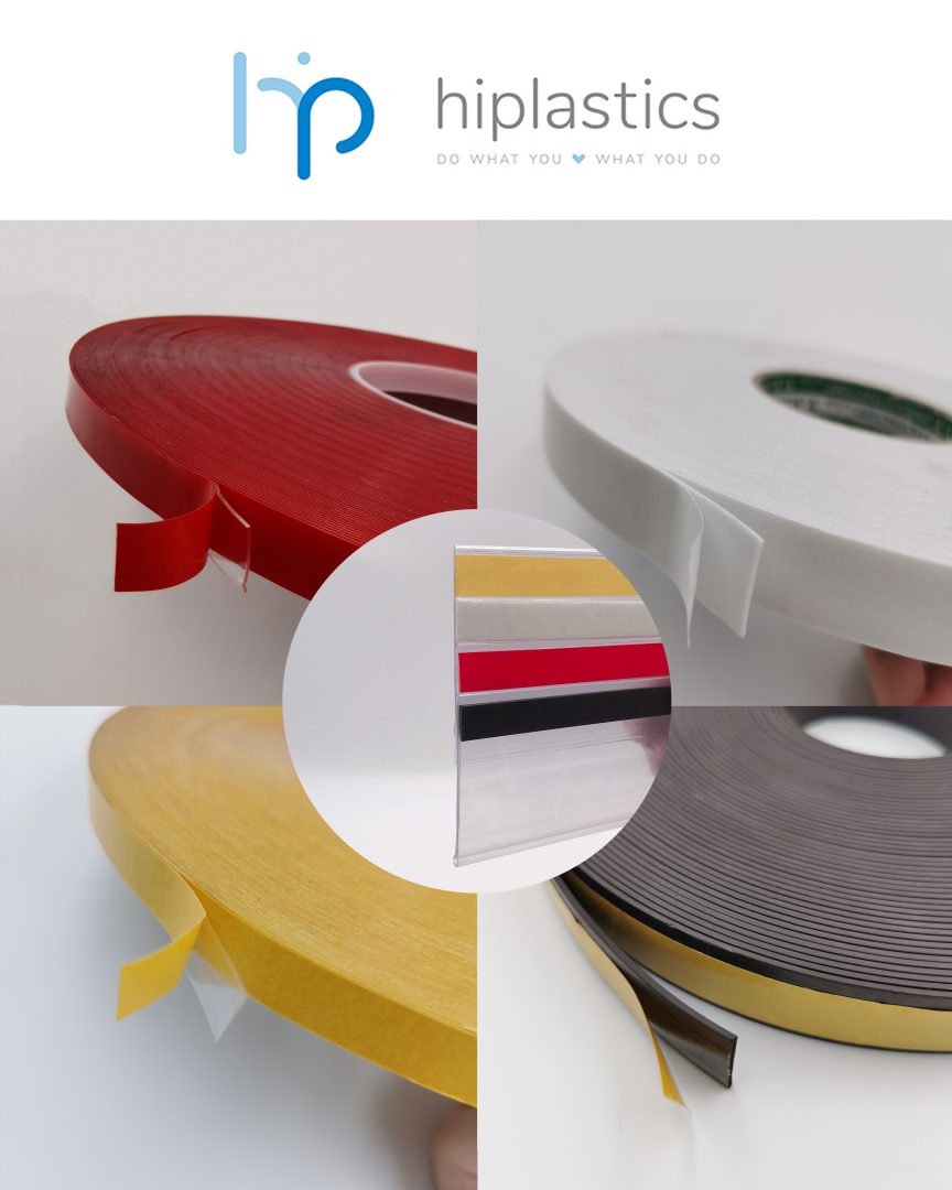 Hiplastics PET/Foam/Acrylic/Magnetic Tape Use for Products插图