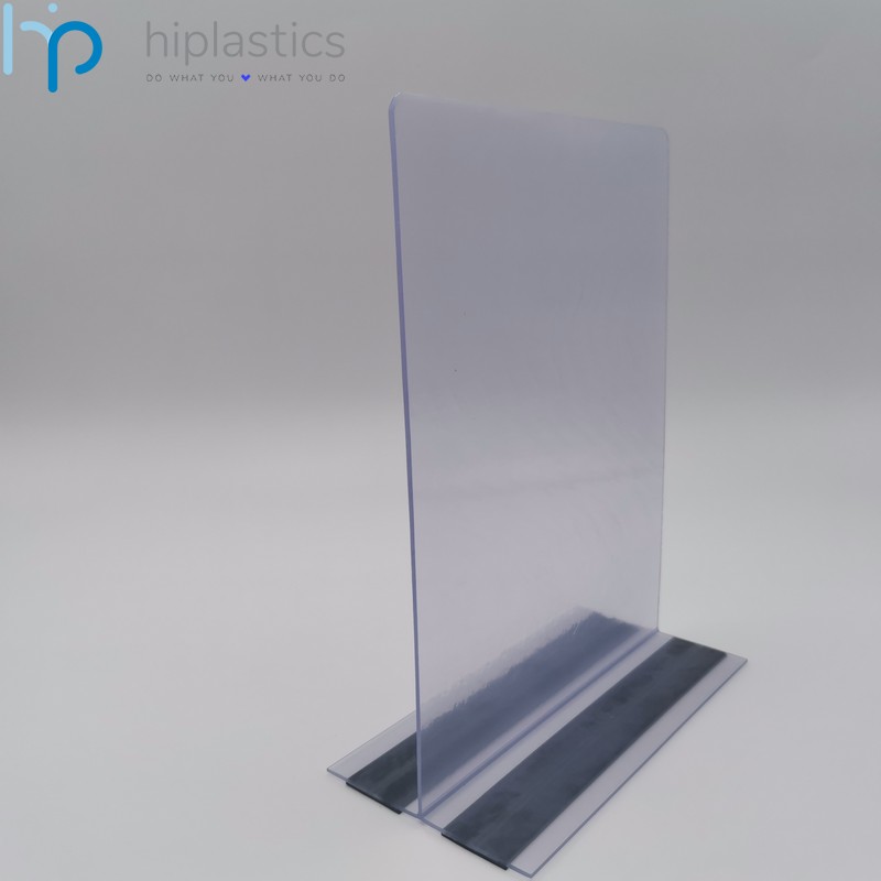 Jet Plastics T Shape Clear Acrylic Divider - 30L x 3H