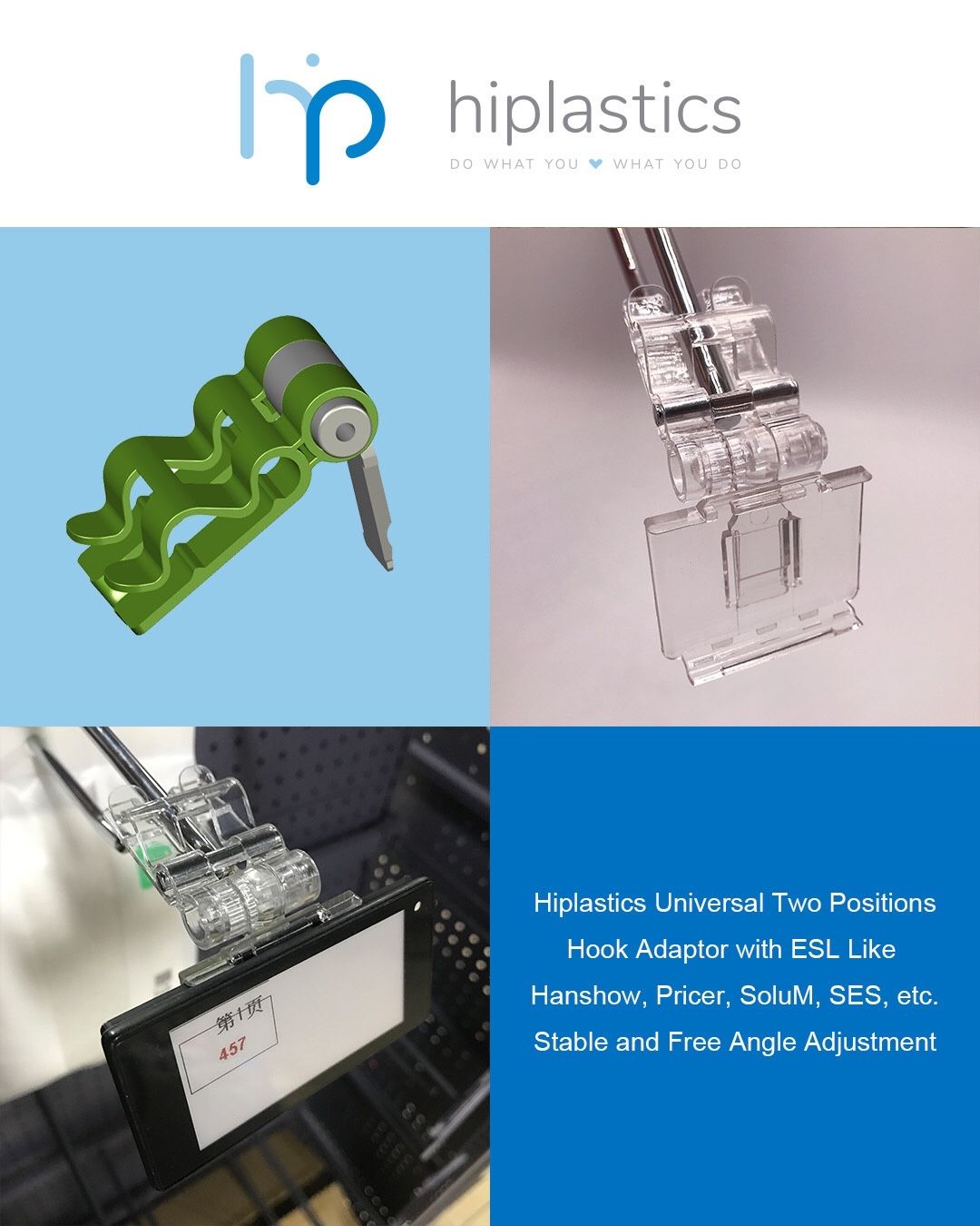 Hiplastics Supermarket Shelf Label Holder – Hiplastics
