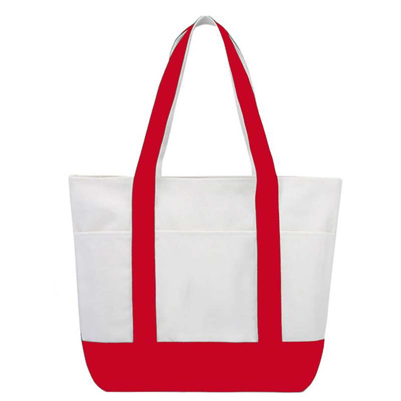Canvas Beach Bag with Zipper – Kinyale Quality Promotional Products