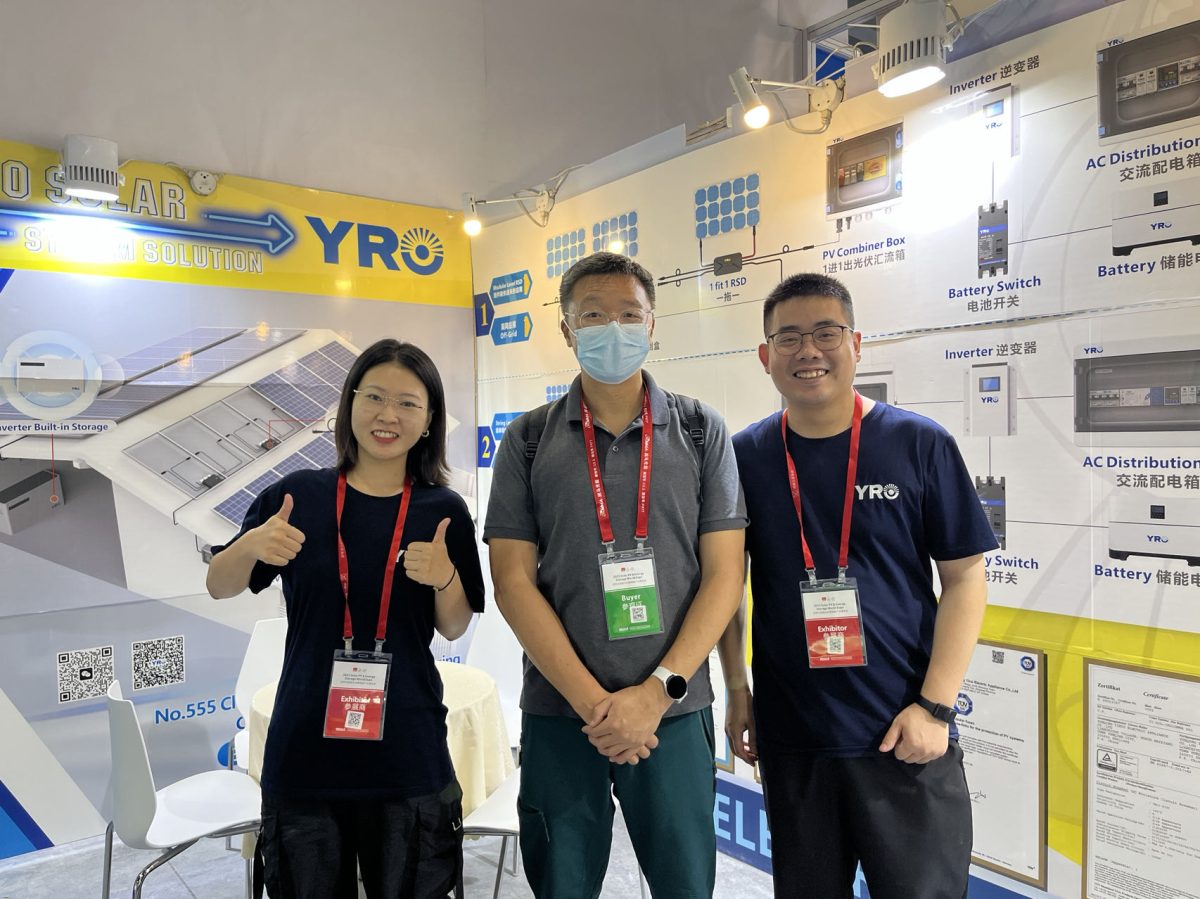 YRO Goes Well on "Solar PV World Expo" 1 YRO Goes Well on "Solar PV World Expo" 1